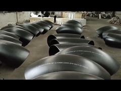 সমস্ত আকার 90 ডিগ্রি বাট ঢালাই কনুই 1D বিজোড় A234 WPB STD হট পুশিং