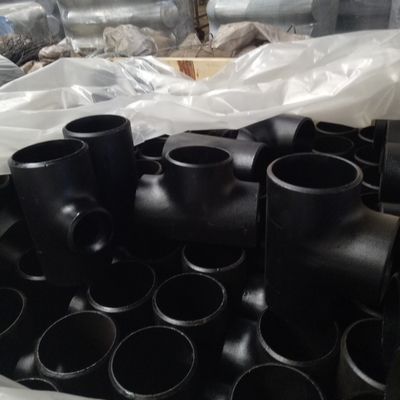 Rugged Black Carbon Steel Pipe Fittings for Heavy-Duty Applications