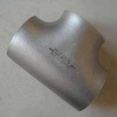 Sch20 Sch80 Stainless Steel Pipe Fittings / ASTM Seamless Stainless Steel Tee